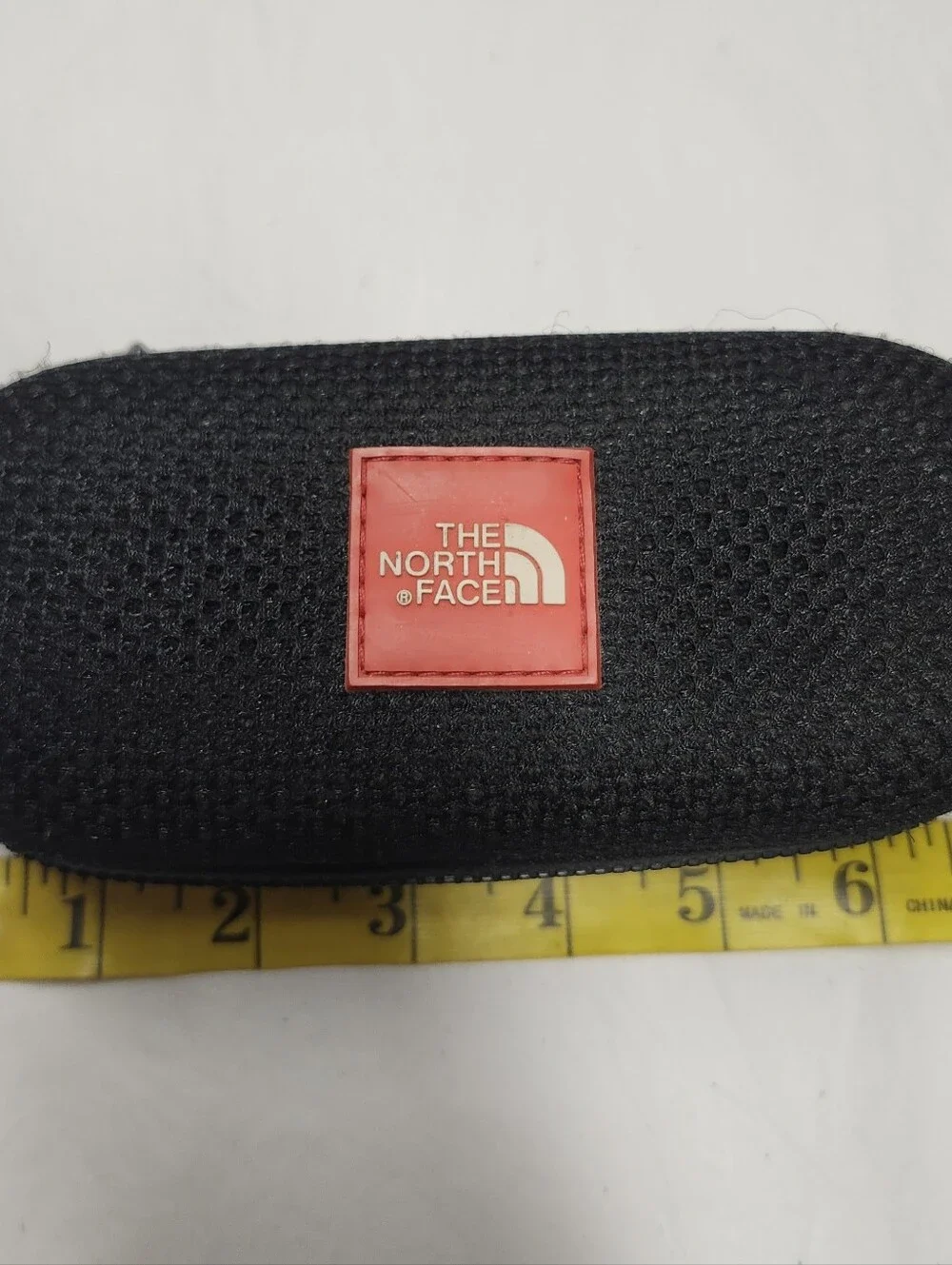 The North Face Black Mesh Sunglasses/Eyewear Case with Red Logo